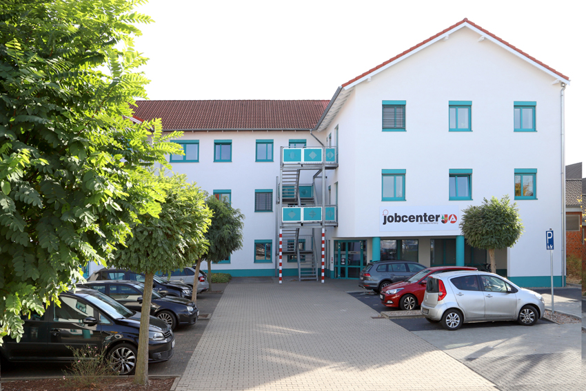 Eingangsbereich Jobcenter Lüchow-Dannenberg