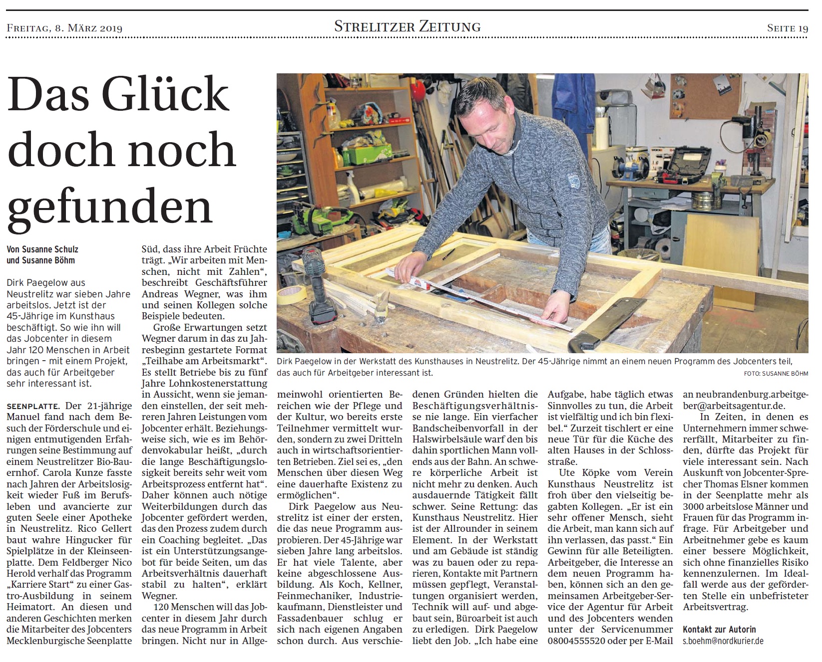 Artikel Nordkurier