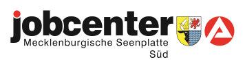 Webseite des Jobcenters Mecklenburgische Seenplatte-Süd