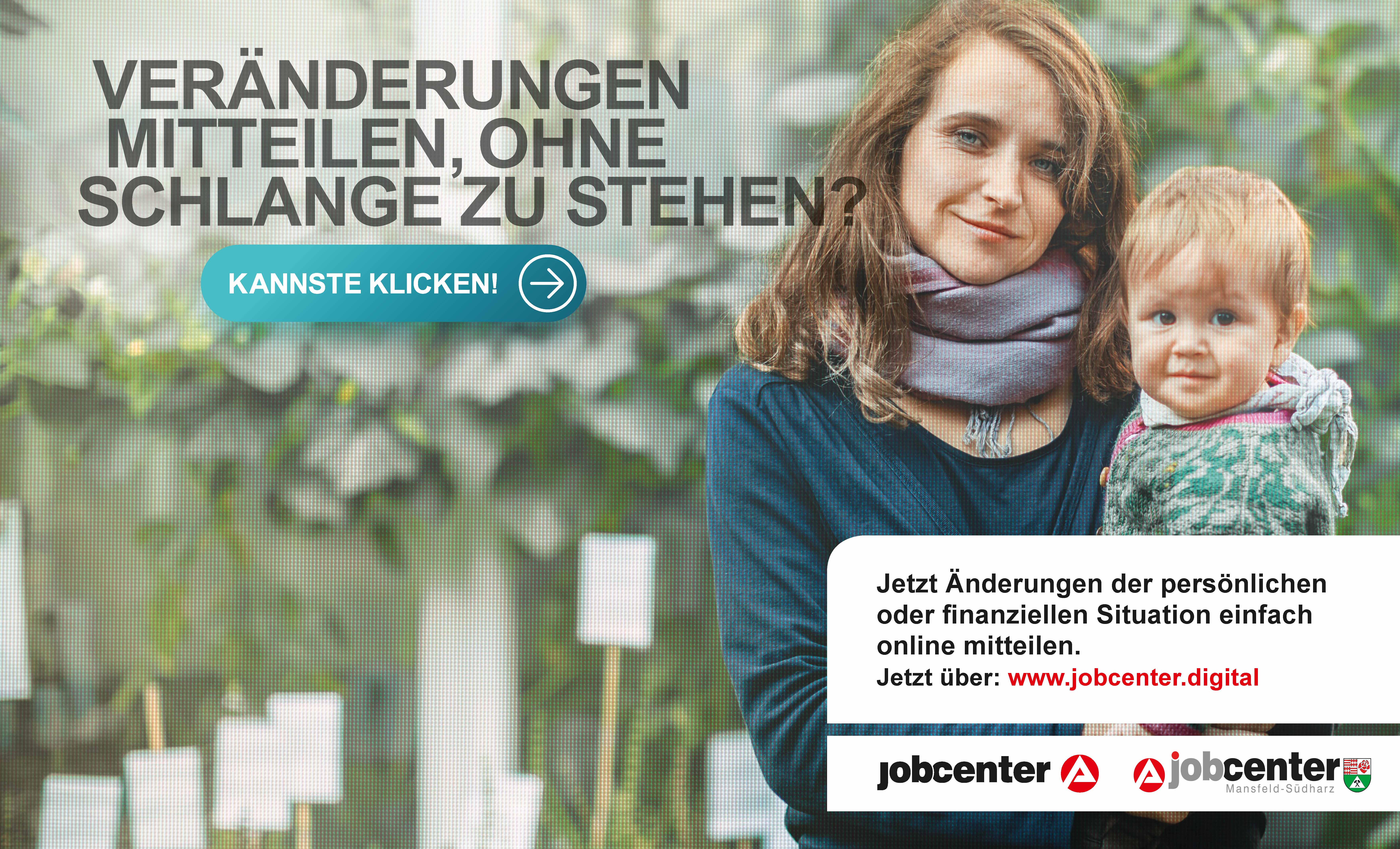 jobcenter.digital - Veränderungen einfach mitteilen