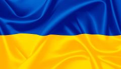 Flagge der Ukraine