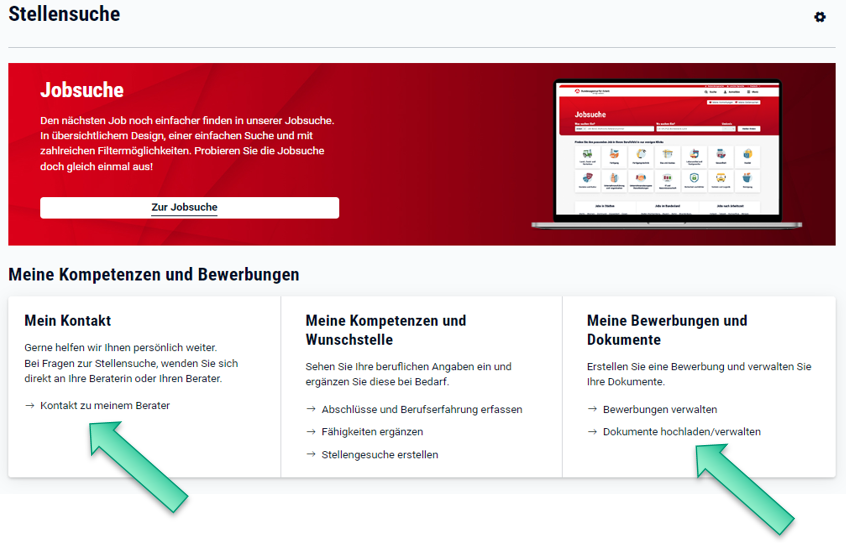 Bild: Jobcenter Digital Stellensuche Bild: Jobcenter Digital Stellensuche