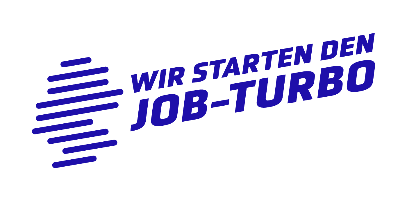 Logo: Wir starten den Jobturbo