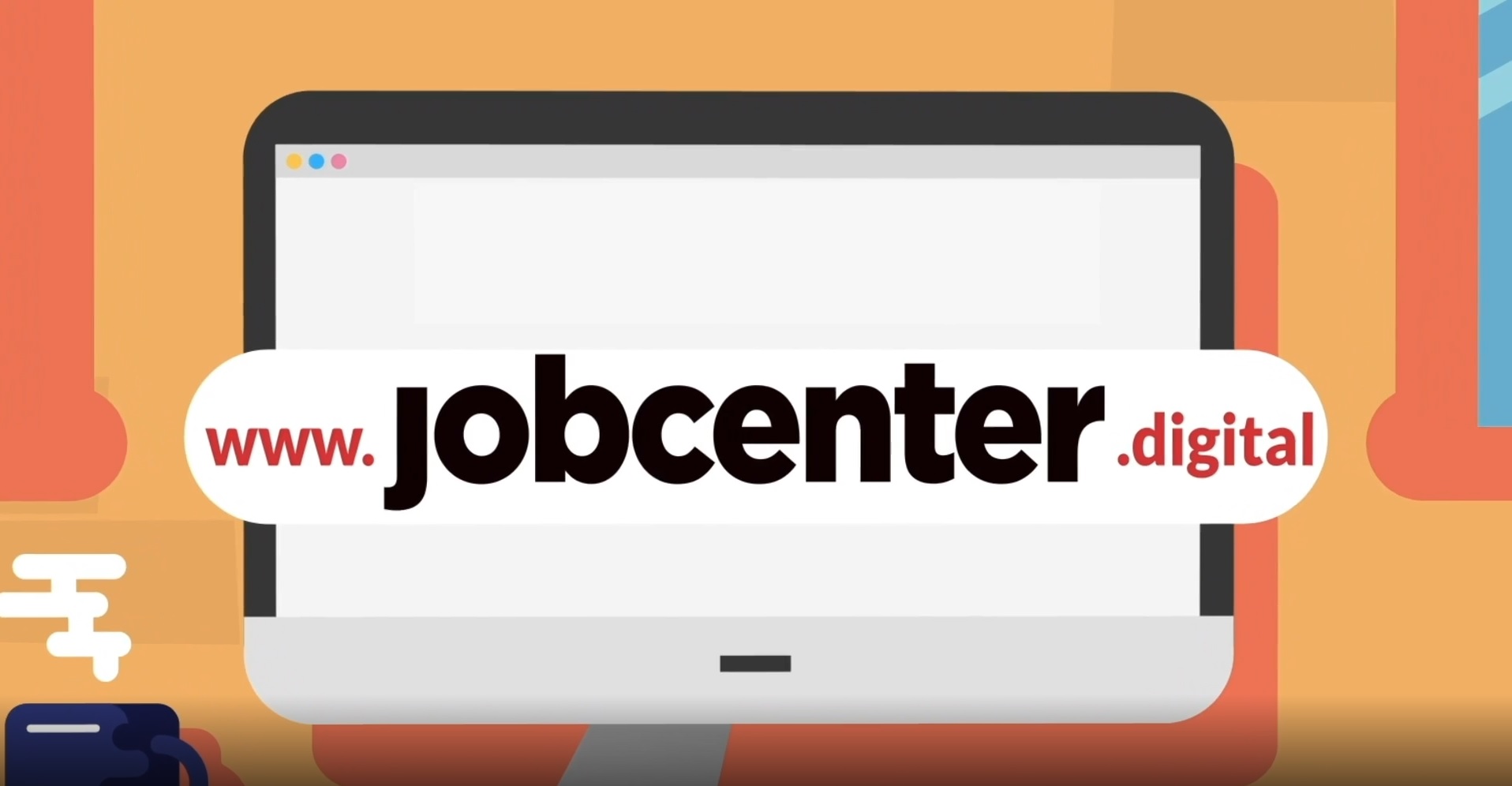 Startbildschirm jobcenter.digital